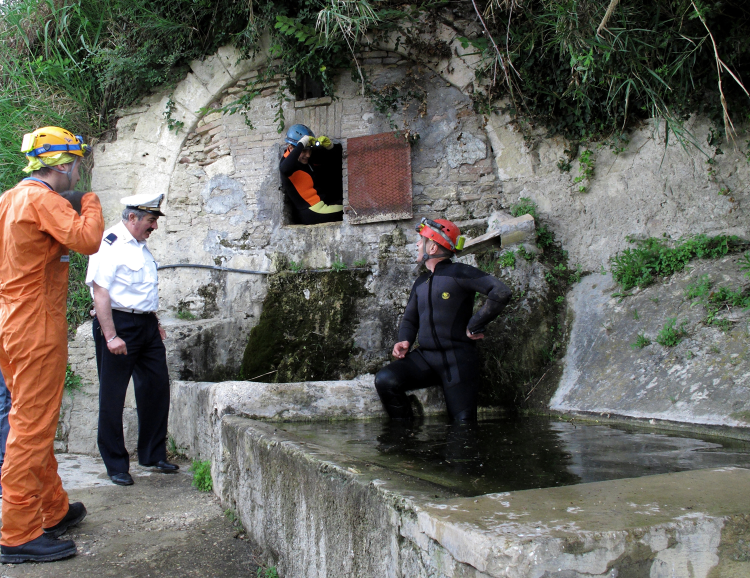 Ingresso dell'acquedotto